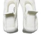 Bottega Veneta Mesh Flex Pumps 36 1 2 White — view 9
