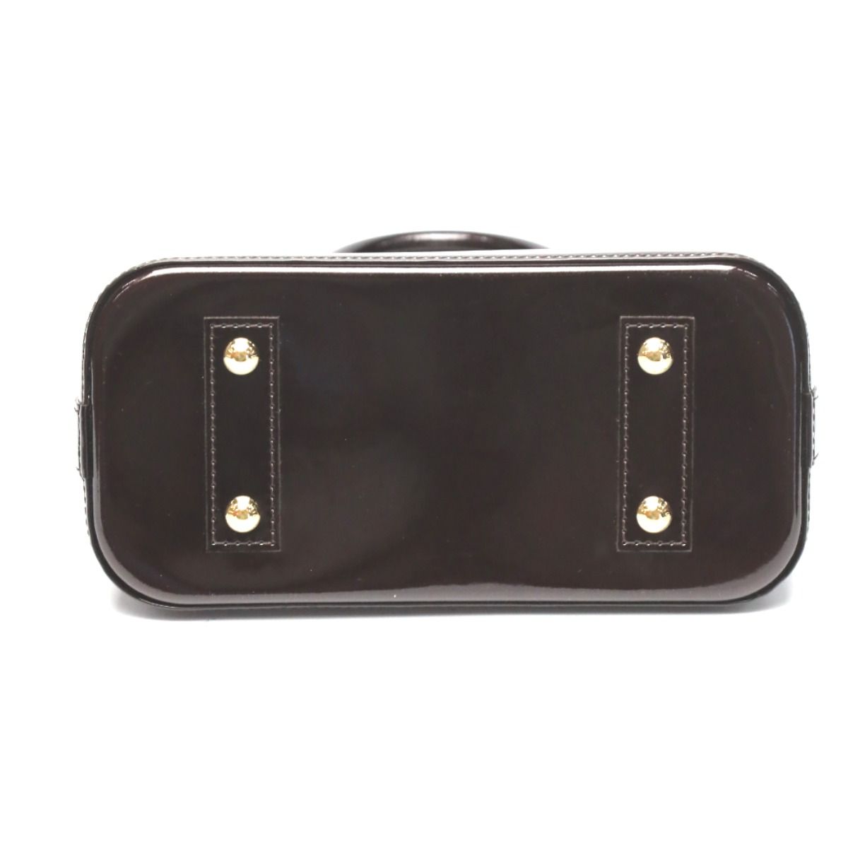 Louis Vuitton Monogram 2-Way Alma BB Handbag Amarante — view 7