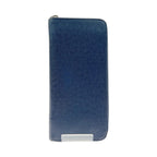 Louis Vuitton Taiga Zippy Wallet Vertical Round Zipper Long Navy