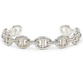 Hermes Bracelet Chaine D'ancre Anchene Bangle SH AG 925 SV Silver