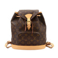 Louis Vuitton Monogram Montsouris MM Backpack Brown