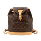Louis Vuitton Monogram Montsouris MM Backpack Brown