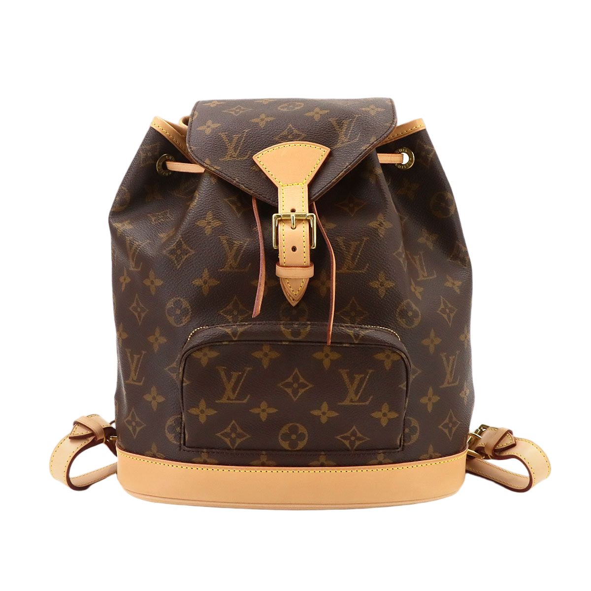 Louis Vuitton Monogram Montsouris MM Backpack Brown