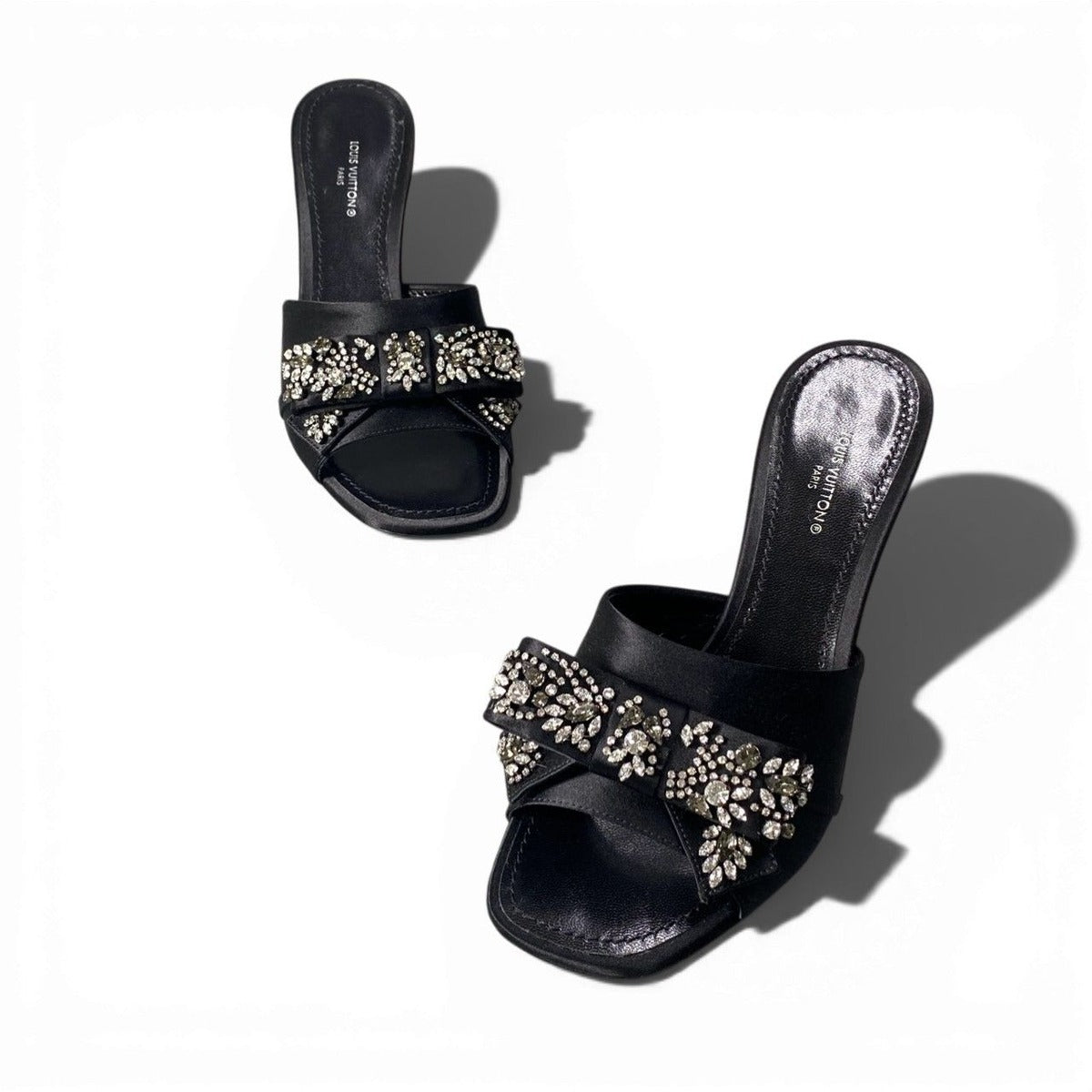 Louis Vuitton Bijou Rhinestone Diva Sandal — view 4