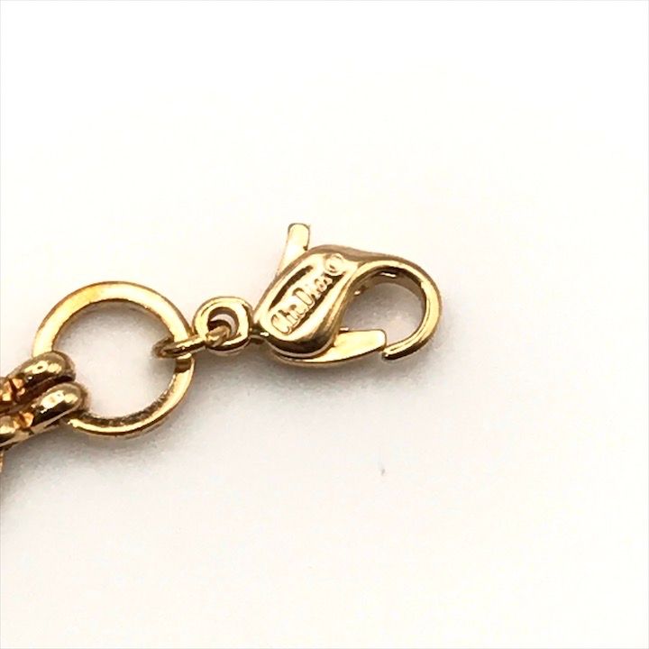 Dior Long Necklace Gold — view 4
