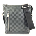 Louis Vuitton Shoulder Bag Discovery Messenger Damier Infini Leather Onyx Black