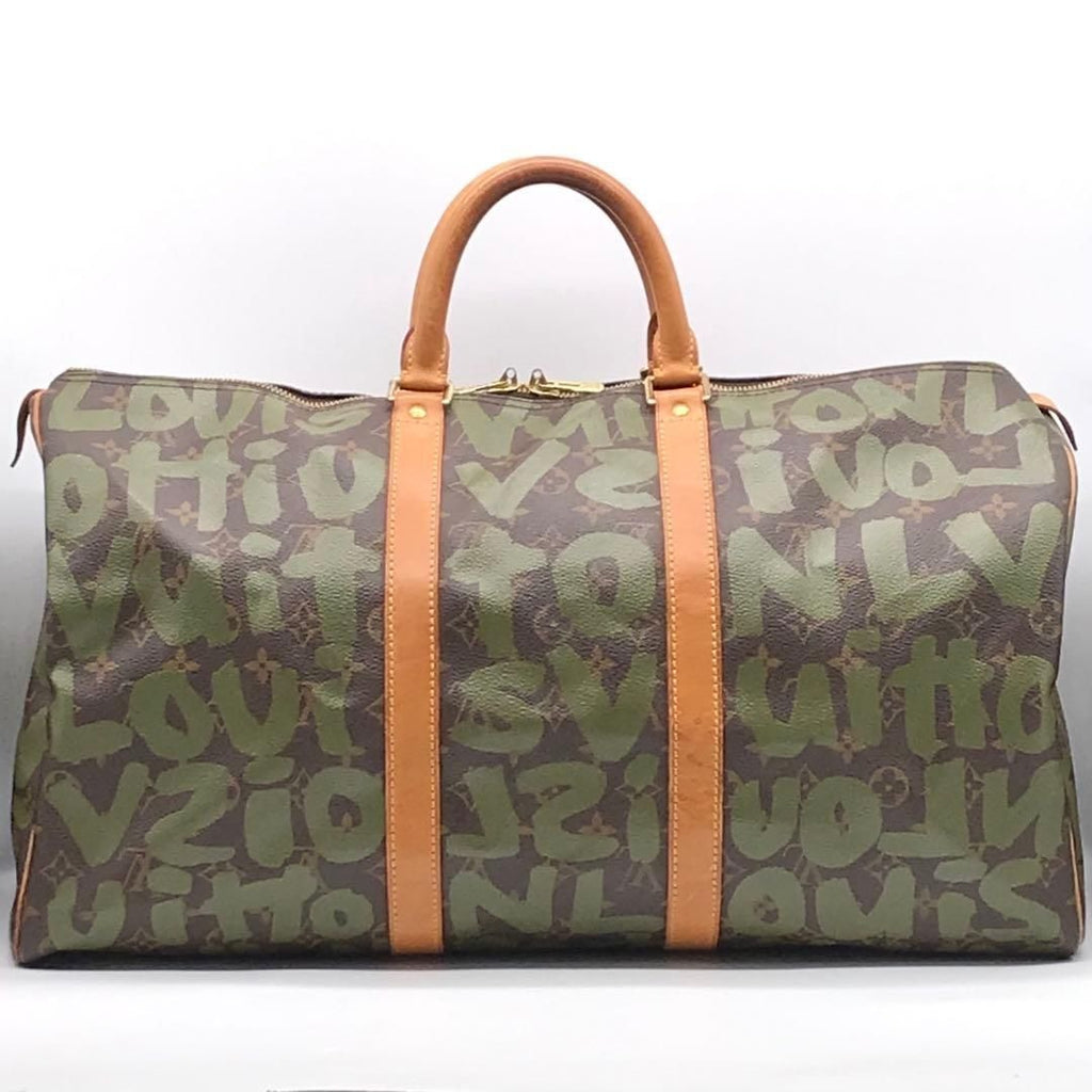 Louis Vuitton Monogram Graffiti Keepall 50 Boston Bag Price Negotiation Welcome