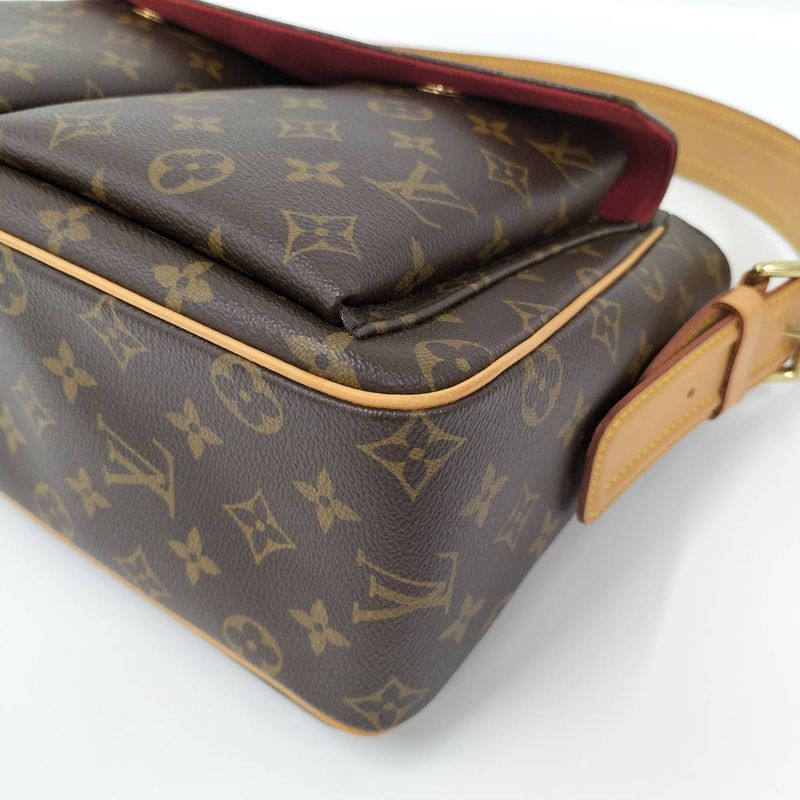 Louis Vuitton Vivacite GM Handbag Monogram Brown — view 3