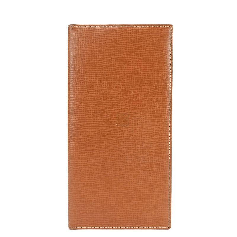 Loewe Wallet Leather Brown Slim Card Case Logo