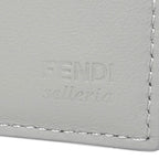 Fendi Trifold Wallet Beekaboo Gray — view 9