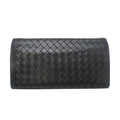 Bottega Veneta Long Wallet Leather Black