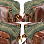 Loewe Large Capacity Shoulder Bag Anagram Logo Suede Leather — view 8