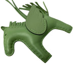 Hermes Rodeo Pegasus Vert Cricket Key Holder Veil — view 6