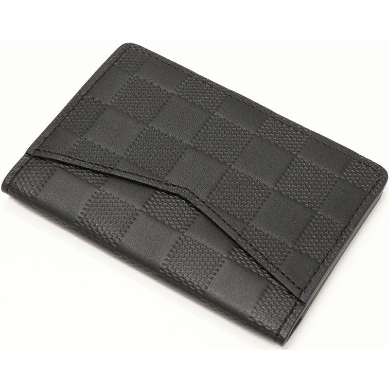 Louis Vuitton Bifold Card Case Pass Damier Infini Onyx Organizer De Poche — view 2