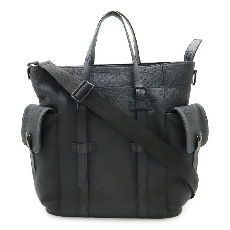 Louis Vuitton Christopher Tote Bag 2-Way Shoulder Crossbody Taurillon