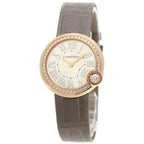 Cartier Ballon Blanc de Cartier de Bezel Diamond Watch 18K Pink Gold