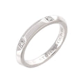 Tiffany & Co True Band Ring Diamond Pt Platinum