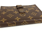 Louis Vuitton Notebook Cover Pochette Photo Case Monogram Canvas Brown — view 5