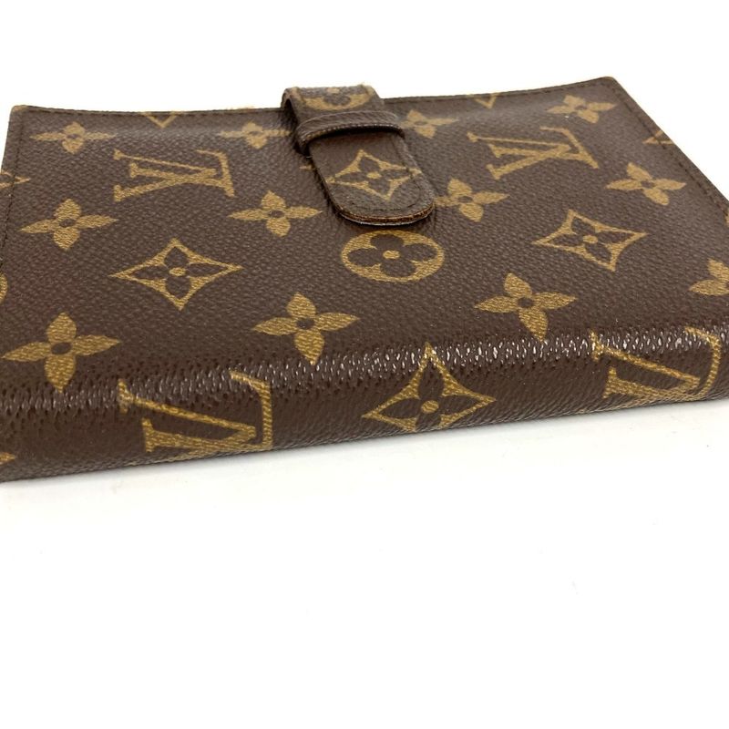 Louis Vuitton Notebook Cover Pochette Photo Case Monogram Canvas Brown — view 5