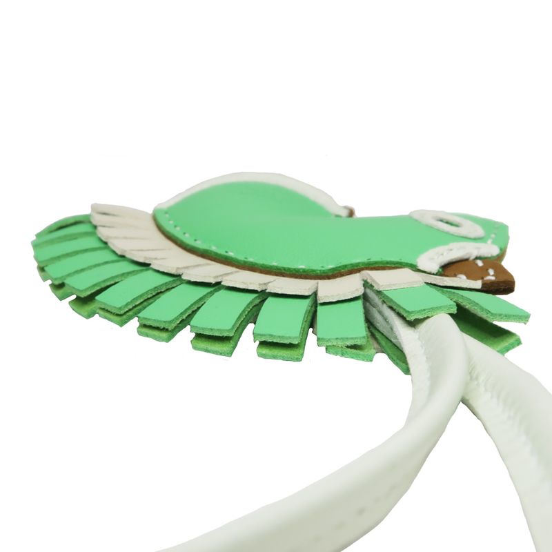 Hermes Gigi Camaille Vert Comics Bag Charm Accessories Other — view 4