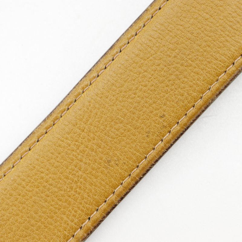 Hermes H Belt Vintage Calf and Gold Plated Black 00 g — view 9