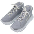 Prada High Cut Logo Re-Nylon Econyle Gray Sneakers