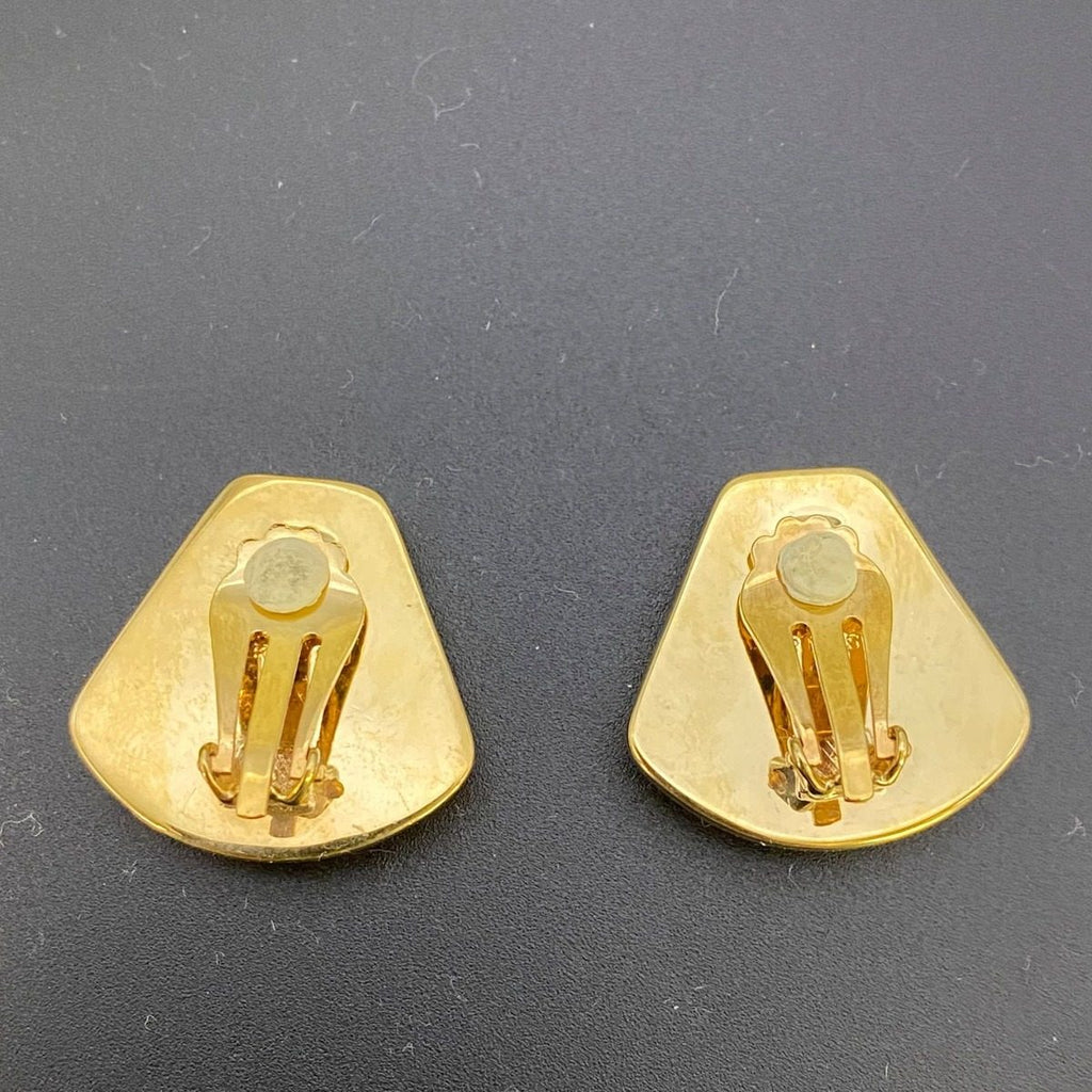 Hermes Enamel Cloisonne Earrings Fan — view 3