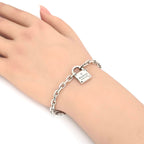 Gucci Trade Mark Chain with Padlock Bracelet 18 — view 2