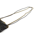 Chanel 22 Chain Black Gold Calfskin 2-Way Shoulder Bag — view 4