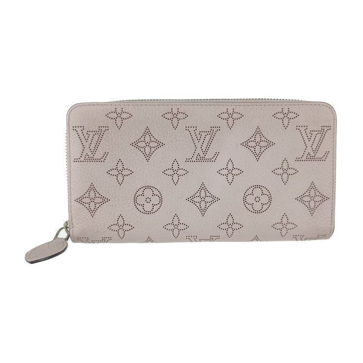 Louis Vuitton Long Wallet Zippy Guimove Pink Silver Hardware