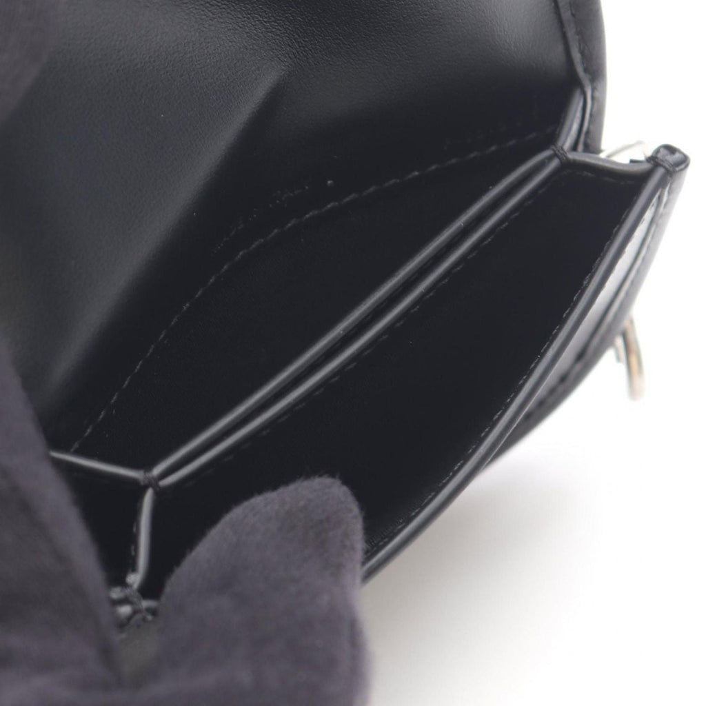 Celine Key Holder Ring Nano Buzas Triomphe 10 P403 Dq138 di Black — view 3