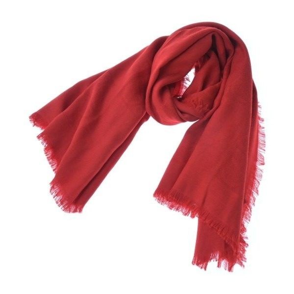 Loewe Shawl Scarf Red