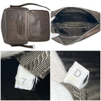 Prada Messenger Bag Brown Shoulder Saffiano — view 4