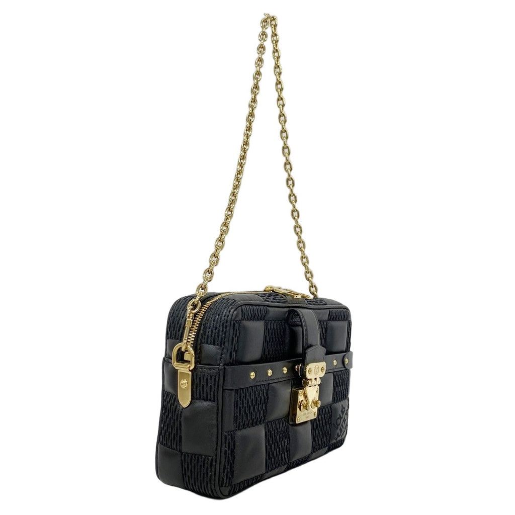 Louis Vuitton Shoulder Bag Pochette Troca Black Cles Diss — view 2