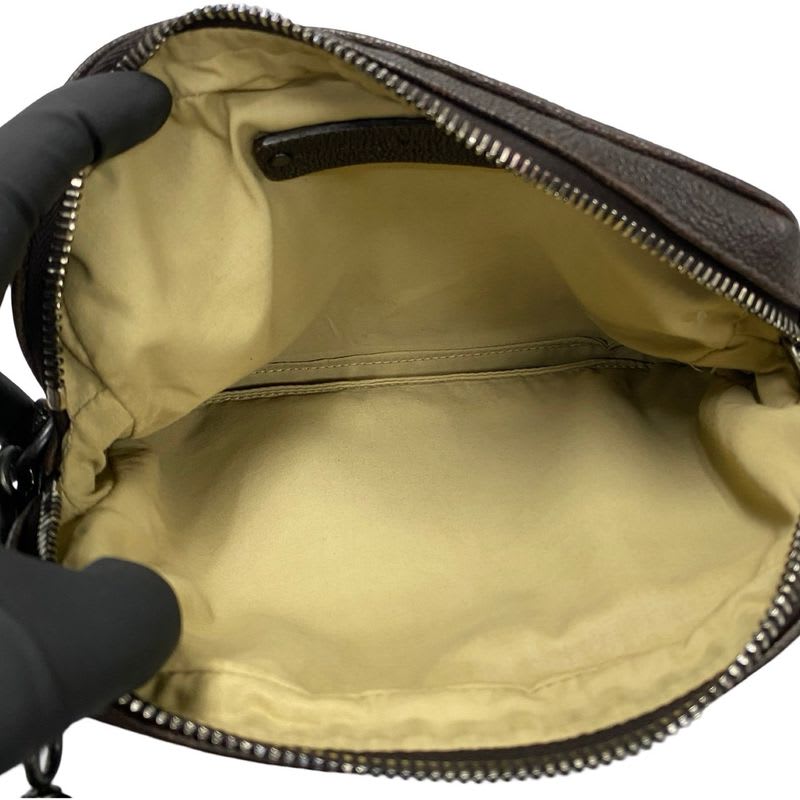 Bottega Veneta Intrecciato Leather Mini Shoulder Bag Pochette — view 9
