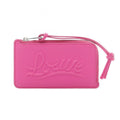 Loewe Card Case C565 Z40 X02 Fuchsia Pink Leather Coin Holder