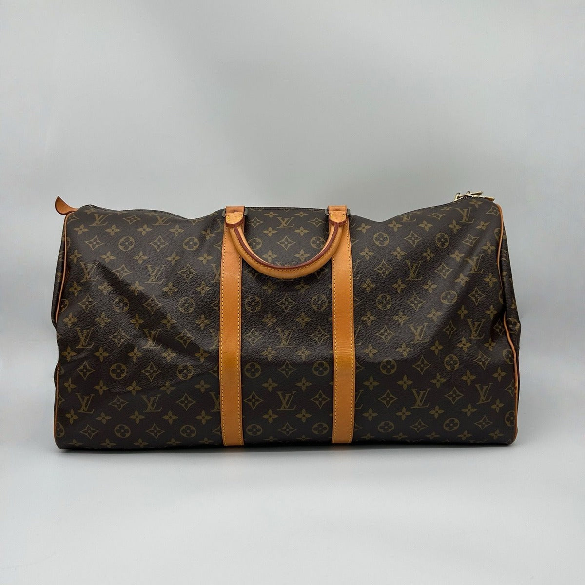 Louis Vuitton Keepall 55 Boston Bag Monogram Brown — view 2