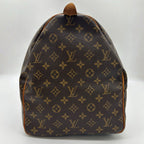 Louis Vuitton Keepall 55 Boston Bag Monogram Brown — view 3
