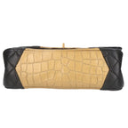 Chanel 2.55 Lambskin Croco Shape Pressed Chain Shoulder Bag Women 25 — view 5