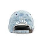 Celine Baseball Cap Triomphe Denim S Size Light Blue Apparel Hat — view 2