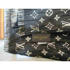 Louis Vuitton Shawl Black Lame — view 2