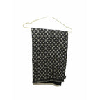 Louis Vuitton Shawl Black Lame