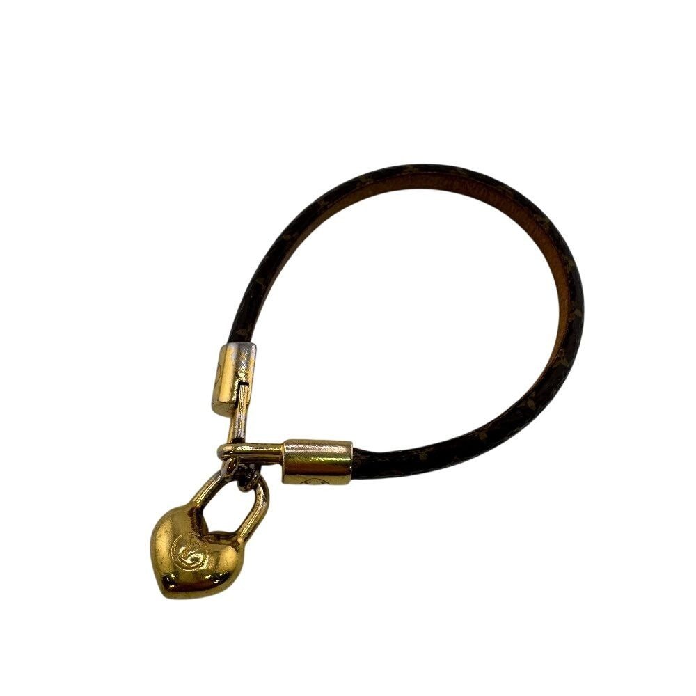 Louis Vuitton Cles Adjustable Lock Bracelet Gold