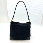 Gucci Shoulder Handbag GG Canvas Black Formal — view 2