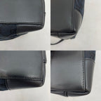 Gucci Shoulder Handbag GG Canvas Black Formal — view 7