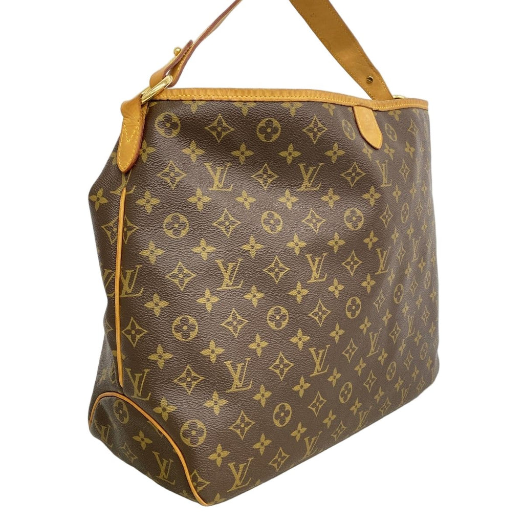 Louis Vuitton Shoulder Bag Monogram Delightful MM Brown — view 2