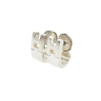Hermes Hera Cles Silver 925 Earrings 2189