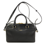Saint Laurent Yves Baby Duffle 2-Way Handbag Leather
