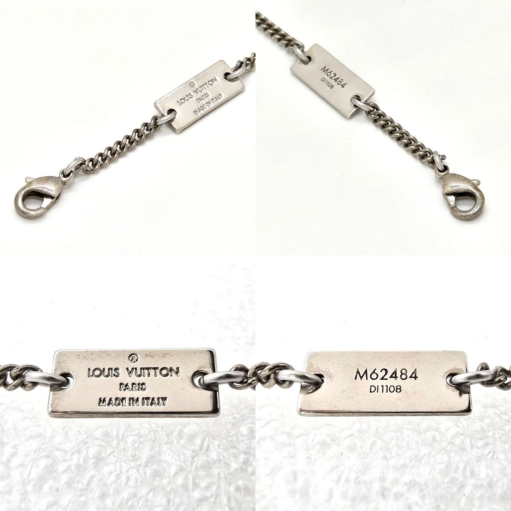 Louis Vuitton Locket Necklace Monogram LV Signature Flower — view 7