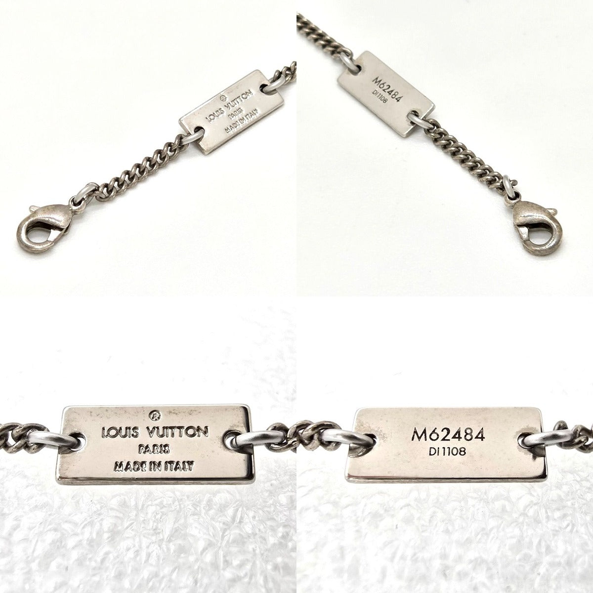 Louis Vuitton Locket Necklace Monogram LV Signature Flower — view 7